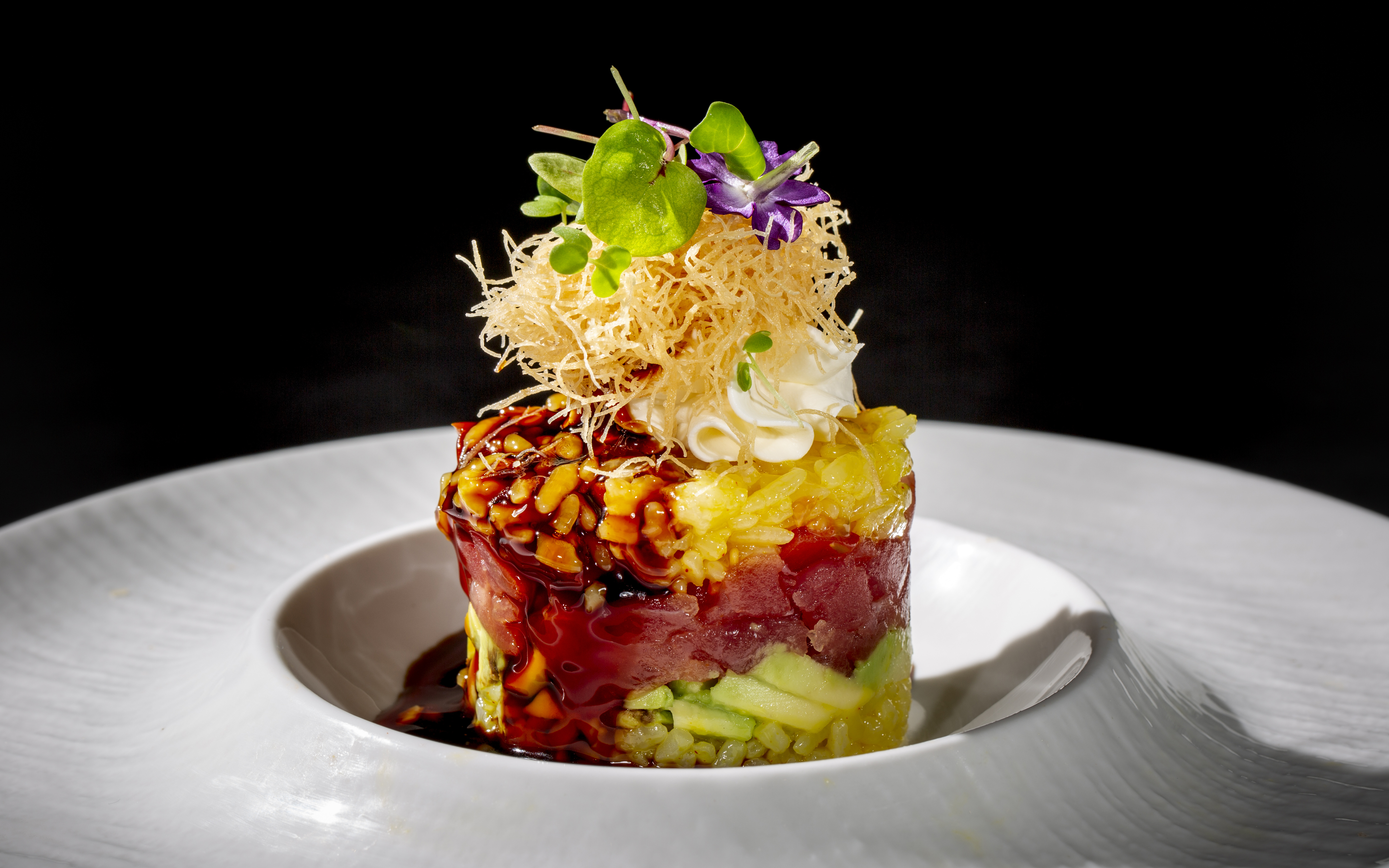 Saffron Truffle Burger